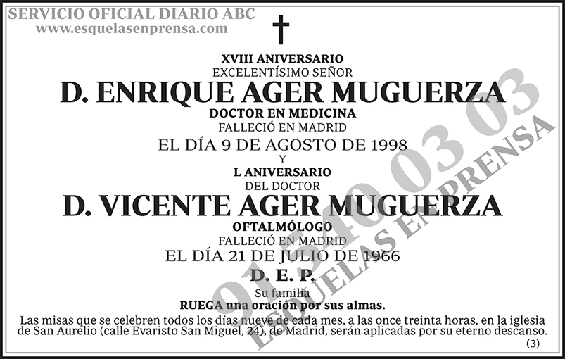 Enrique Ager Muguerza